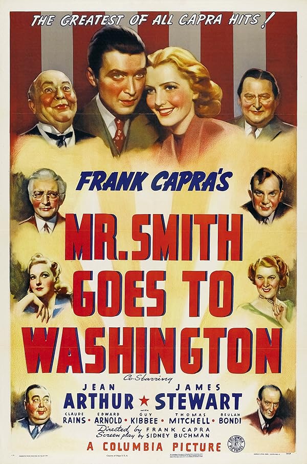 دانلود فیلم آقای اسمیت به واشنگتن می رود 1939 | Mr. Smith Goes to Washington