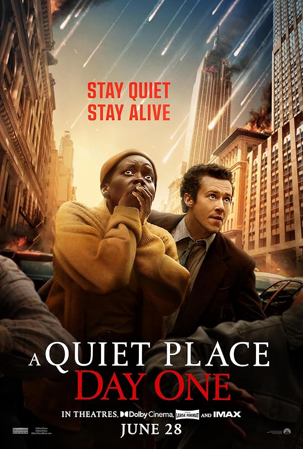 دانلود فیلم یک مکان ساکت: روز اول | A Quiet Place: Day One 2024