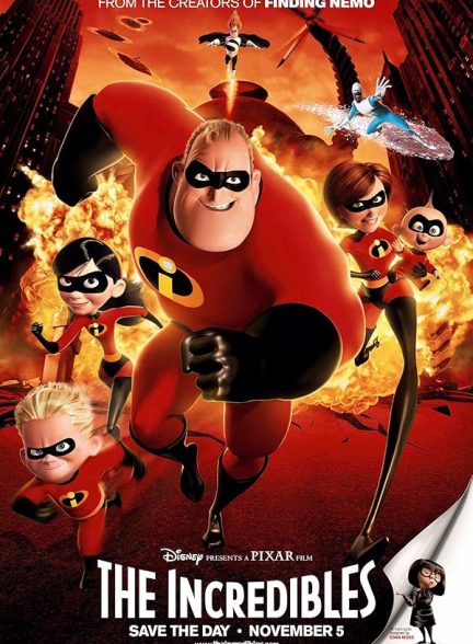 دانلود فیلم  انیمیشن شگفت انگیزان  | The Incredibles