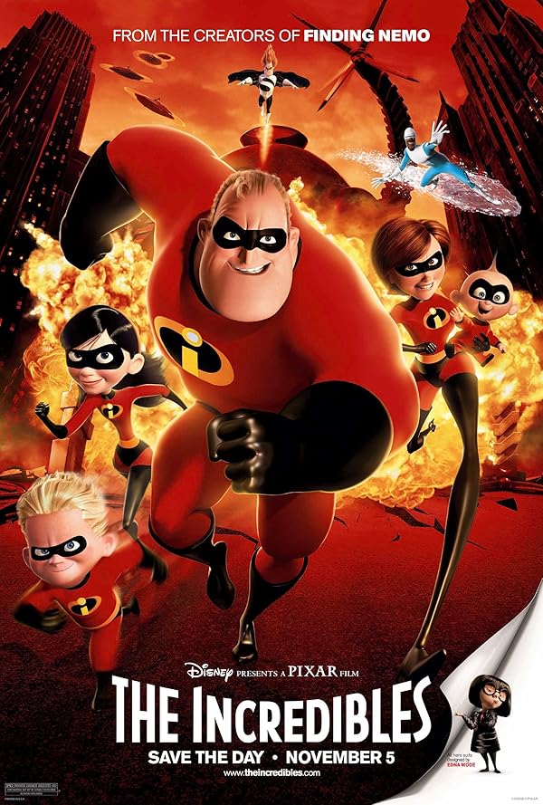 دانلود فیلم  انیمیشن شگفت انگیزان  | The Incredibles