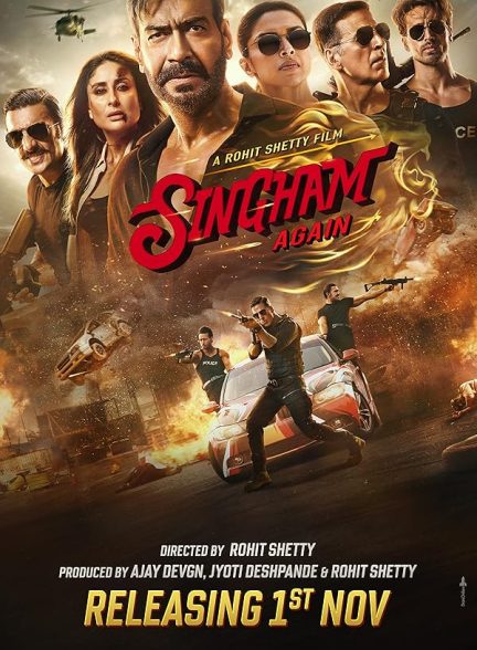 دانلود فیلم دوباره شیر | Singham Again 2024