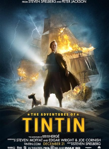 دانلود فیلم ماجراجویی های تن‌تن| 2011 The Adventures of Tintin