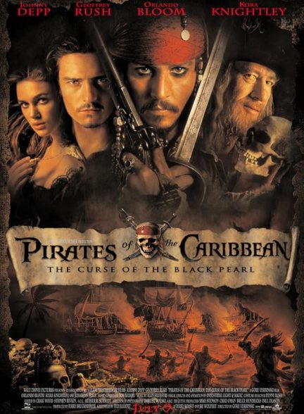 دانلود فیلم دزدان دریایی کارائیب: طلسم مروارید سیاه 2003Pirates of the Caribbean: The Curse of the Black Pearl