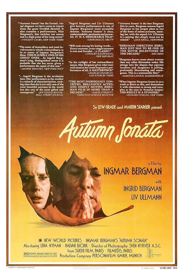 دانلود فیلم سونات پاییزی| Autumn Sonata