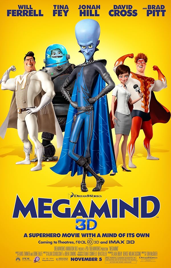 دانلود فیلم :  مگامایند 2010 | Megamind