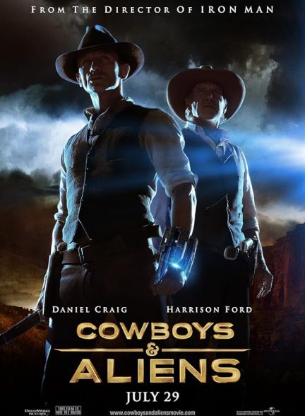 دانلود فیلم گاوچران ها و بیگانگان | 2011 Cowboys & Aliens 2011