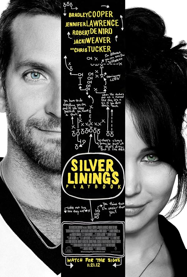 دانلود فیلم دفترچه‌ی امیدبخش Silver Linings Playbook 2012