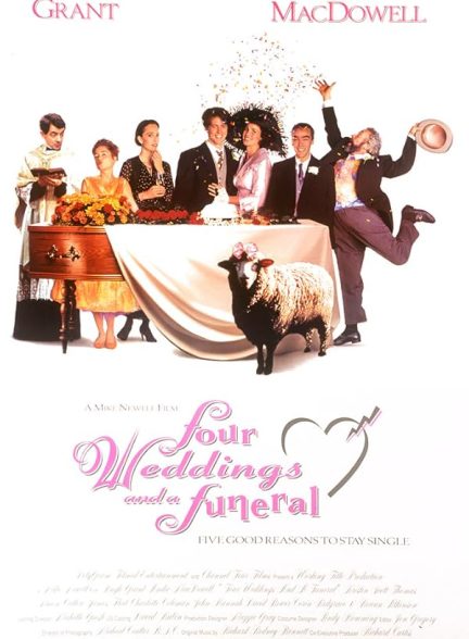 دانلود فیلم چهار عروسی و یک عزا | Four Weddings and a Funeral 1994