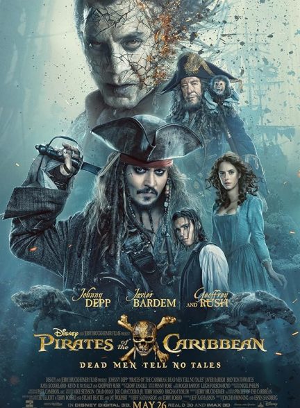 دانلود فیلم فیلم دزدان دریایی کارائیب | 2017 Pirates of the Caribbean: Dead Men Tell No Tales