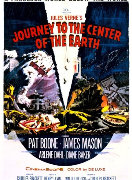 دانلود فیلم سفر به مرکز زمین | Journey to the Center of the Earth 1959