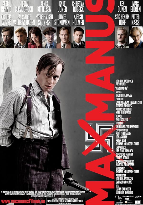 دانلود فیلم  مکس مانوس مرد جنگی Max Manus: Man of War 2008