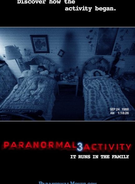 دانلود فیلم فعالیت فراطبیعی ۳ | Paranormal Activity 3 2011