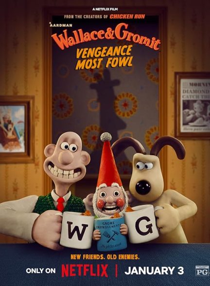 دانلود فیلم والاس و گرومیت: انتقامی بس مرغی Wallace & Gromit: Vengeance Most Fow 2024 l