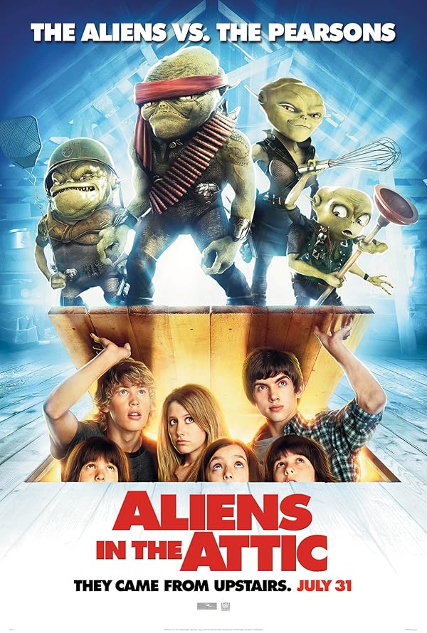 دانلود فیلم بیگانگان زیرشیروانی | Aliens in the Attic 2009