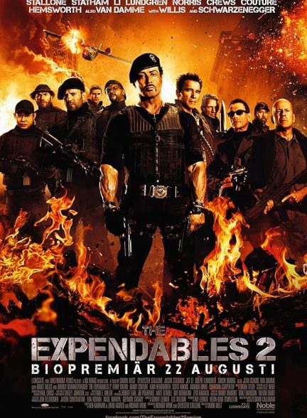 دانلود فیلم بی‌مصرف‌ها ۲ | 2012 The Expendables 2