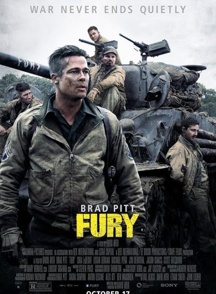 دانلود فیلم خشم | 2014 Fury