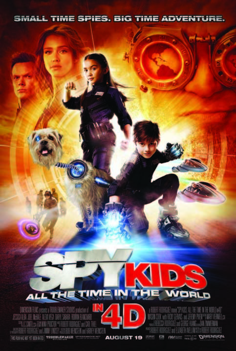 دانلود فیلم بچه های جاسوس:در همه زمان در دنیا | Spy Kids 4: All the Time in the World 2011