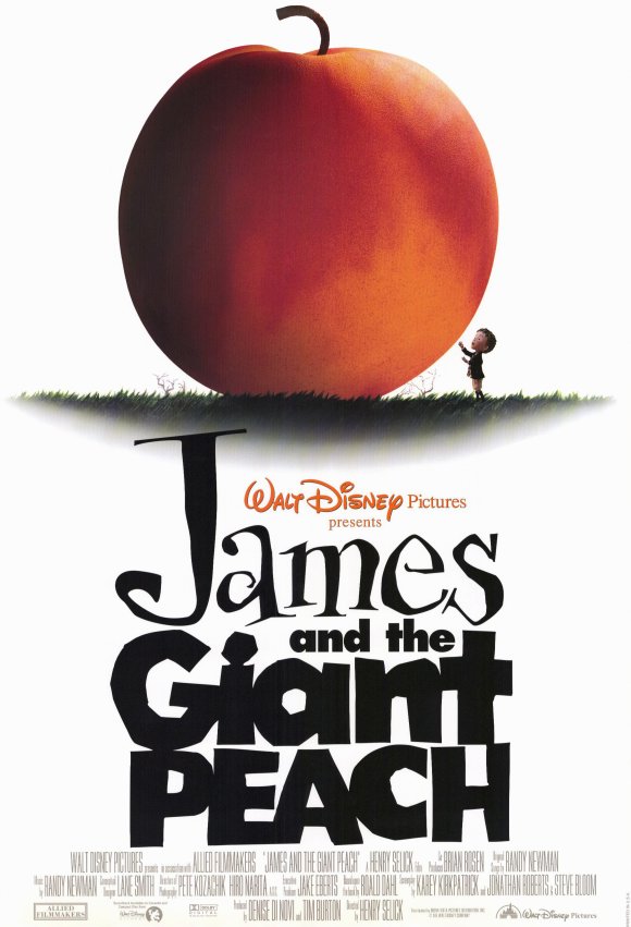 دانلود فیلم جیمز و هلوی غول‌پیکر | James and the Giant Peach 1996