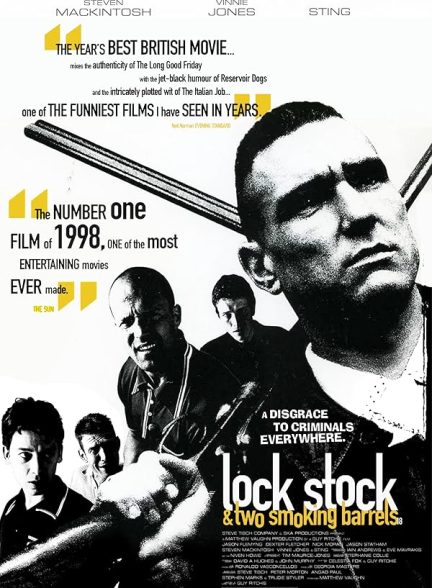 دانلود فیلم چخماق، قنداق و دو لوله پر از دود | Lock, Stock and Two Smoking Barrels 1998