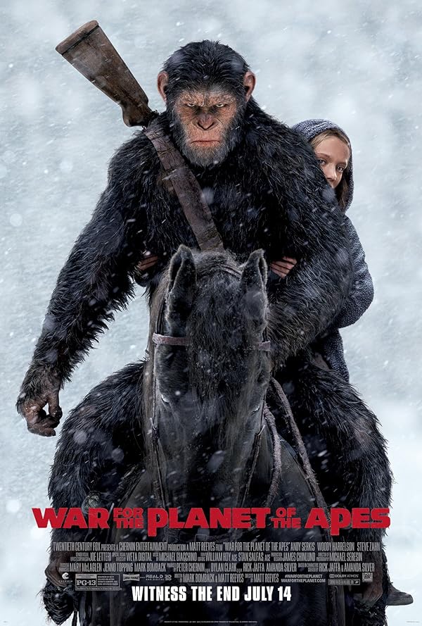 دانلود فیلم جنگ برای سیاره میمون‌ها 2017 | War for the Planet of the Apes