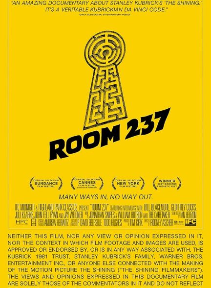 دانلود فیلم اتاق ۲۳۷ | Room 237 2012