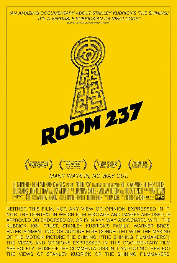 دانلود فیلم اتاق ۲۳۷ | Room 237 2012