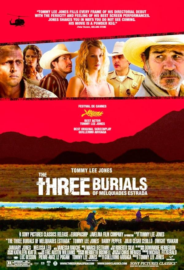 دانلود فیلم سه تدفین ملکیادس استرادا The Three Burials of Melquiades Estrada 2005