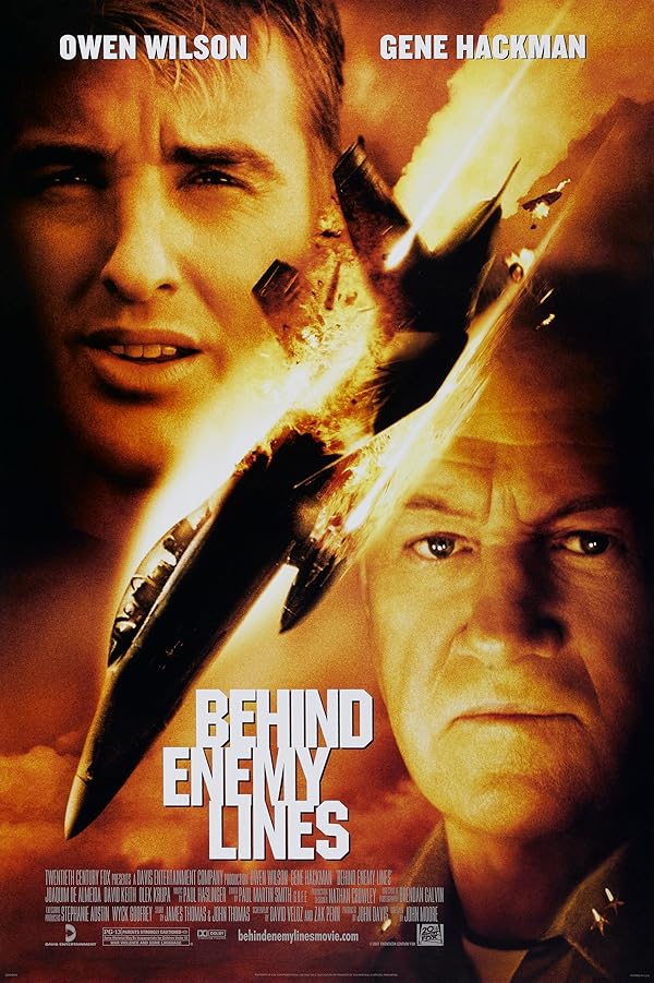 دانلود فیلم پشت خطوط دشمن 2001 | Behind Enemy Lines