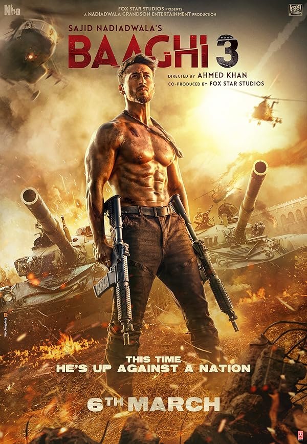 دانلود فیلم بغی 3 | Baaghi 3 2020