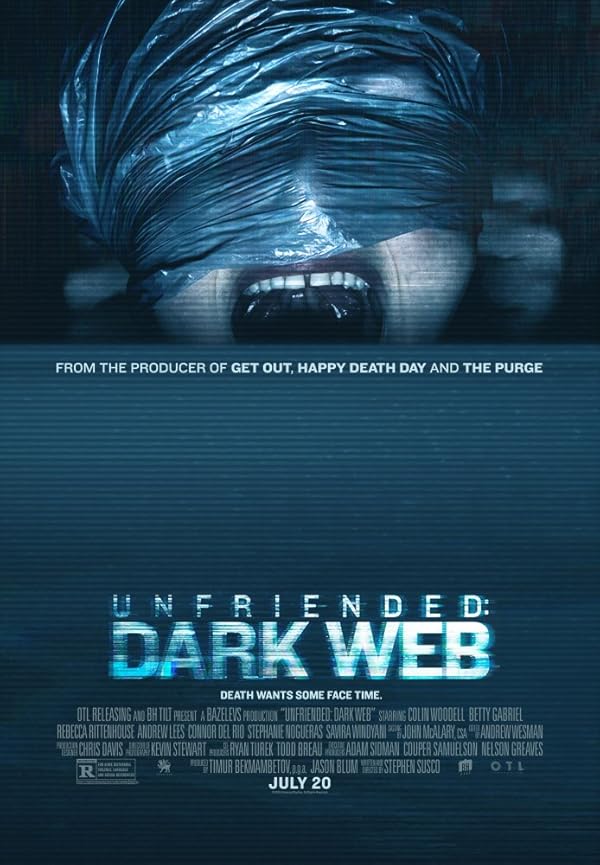 دانلود فیلم غیردوستانه: دارک وب | Unfriended: Dark Web 2018