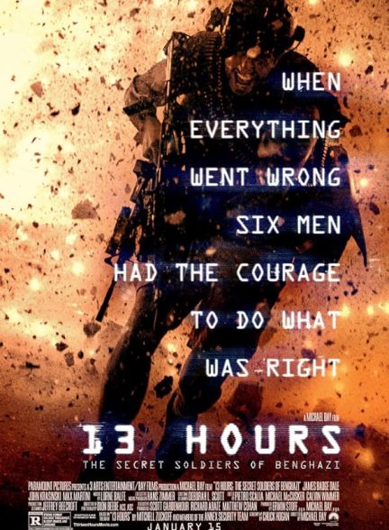 دانلود فیلم 2016 13 Hours: The Secret Soldiers of Benghazi