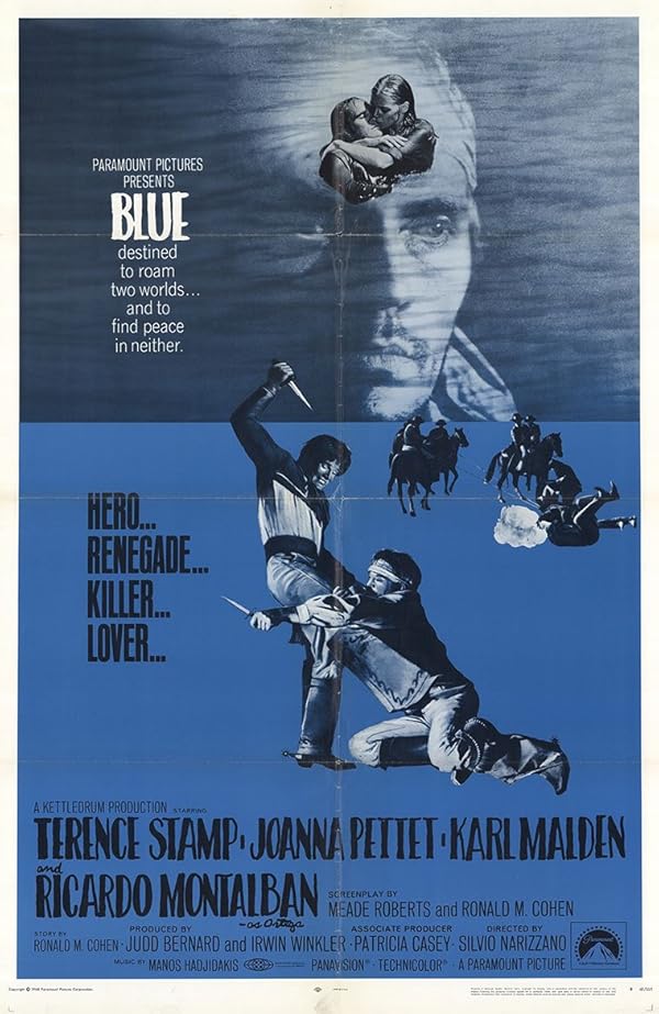 دانلود فیلم آبی Blue 1968