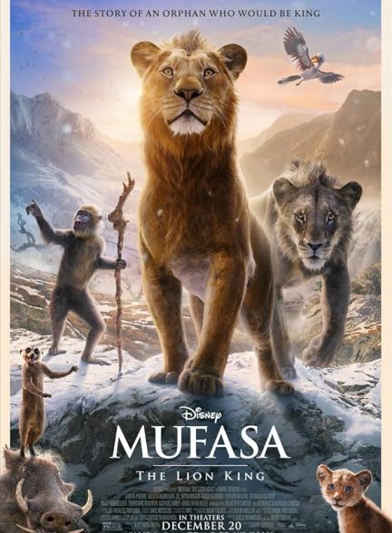 دانلود فیلم موفاسا: شیر شاه  2024 |  Mufasa: The Lion King