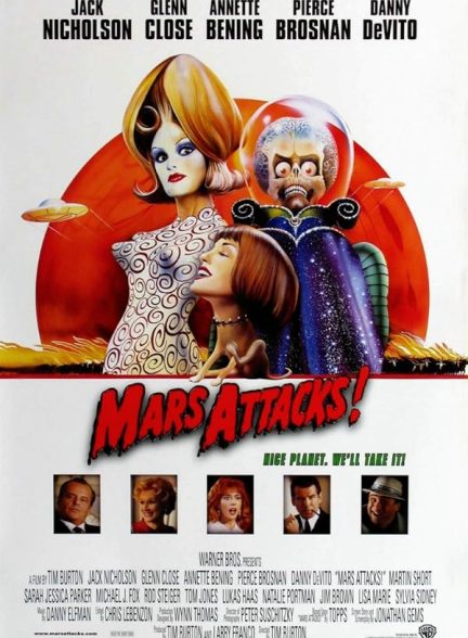 دانلود فیلم مریخ حمله می‌کند! | Mars Attacks! 1996