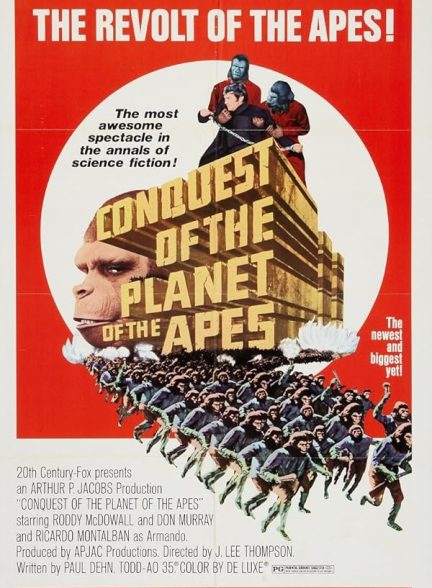 دانلود فیلم تسخیر سیاره میمون ها | 1972 Conquest of the Planet of the Apes